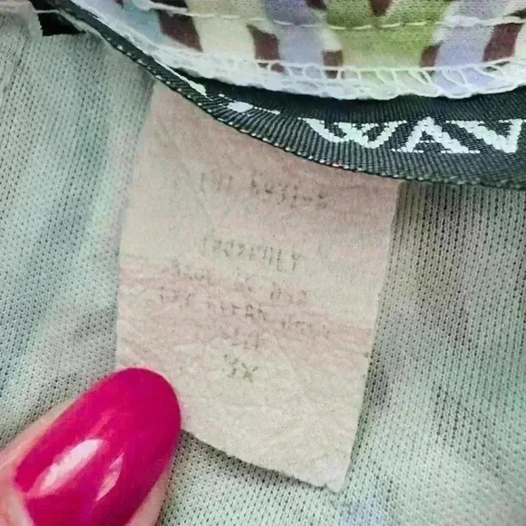 Heat Wave Y2K Maxi Skirt 3X​ - Picture 6 of 6